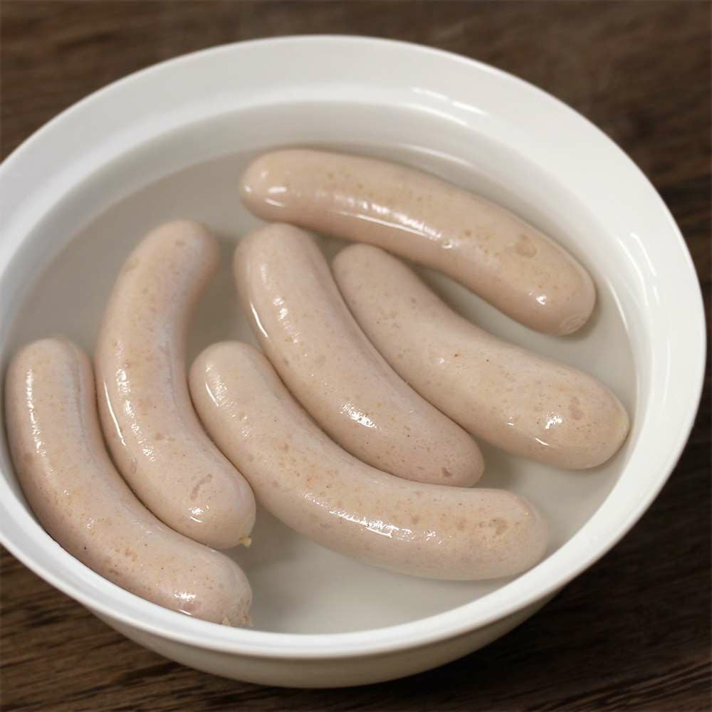 ホワイトソーセージ 180g（冷凍便） | 筑波ハムオンラインショップ