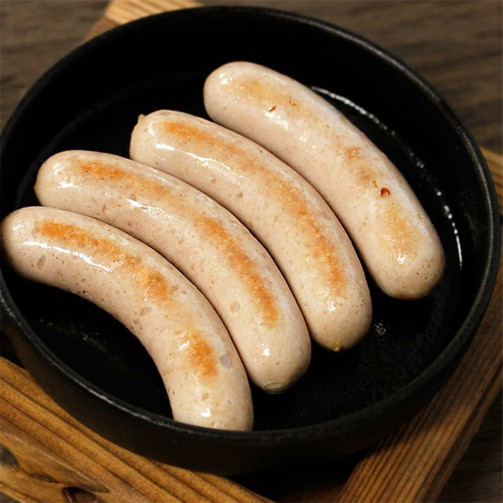 ホワイトソーセージ 180g（冷凍便） | 筑波ハムオンラインショップ