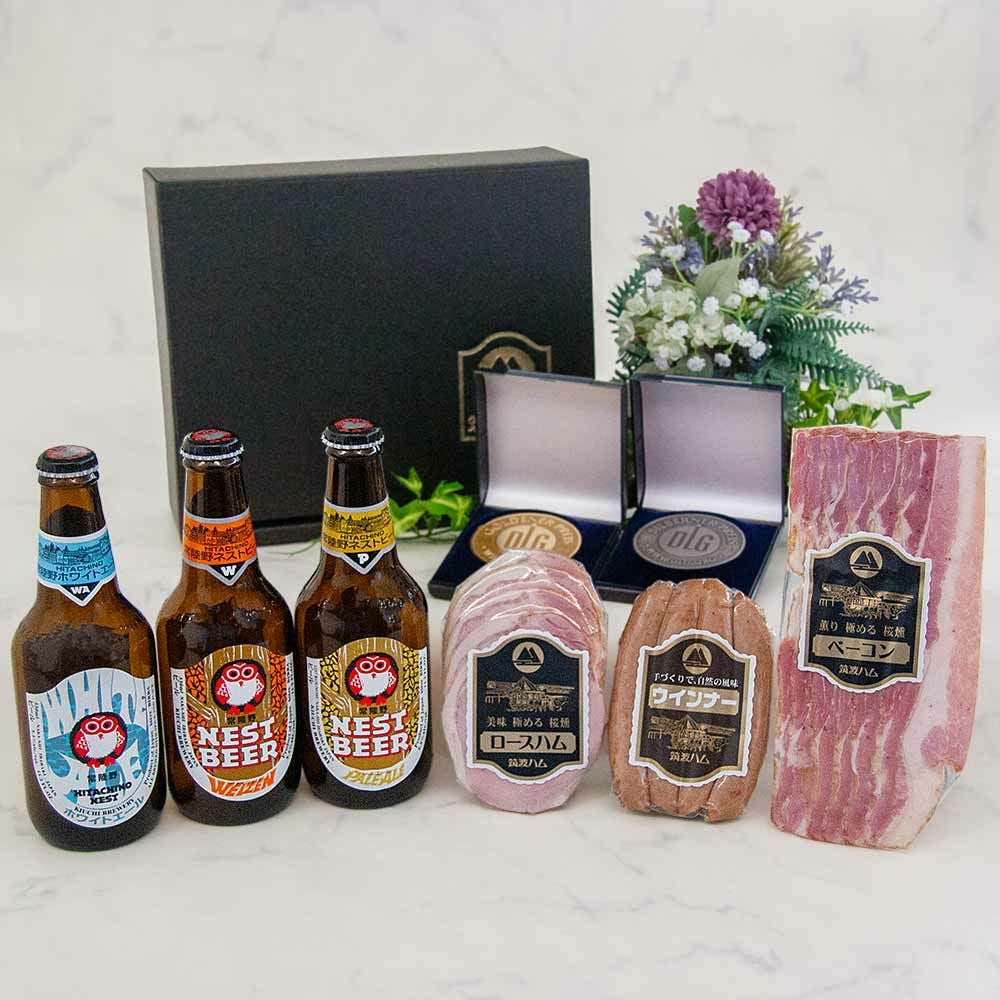 DLG受賞と常陸野ネストビール ギフトセット こくよう | 筑波ハム