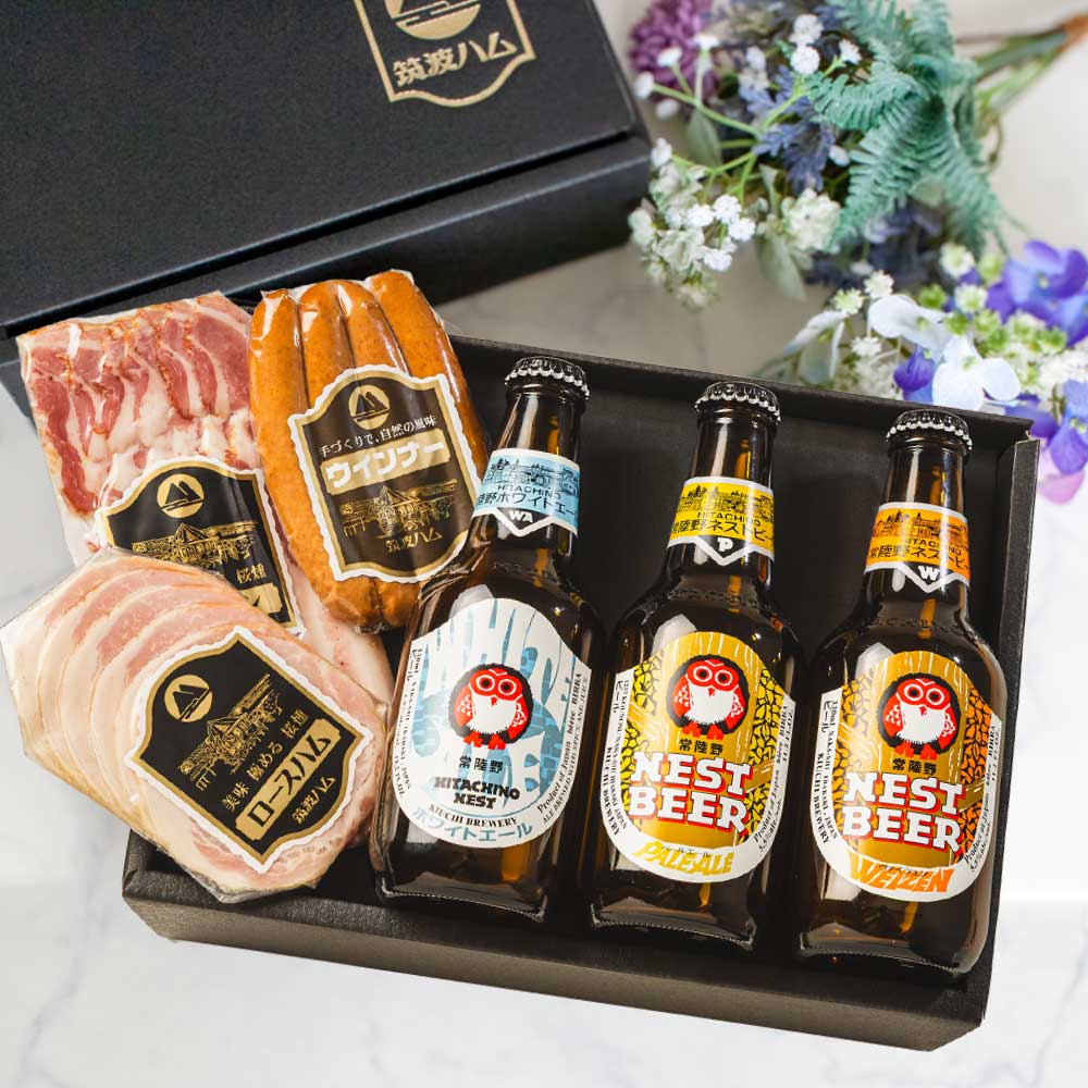 母の日 DLG受賞と常陸野ネストビールギフトセット こくよう | 筑波ハム