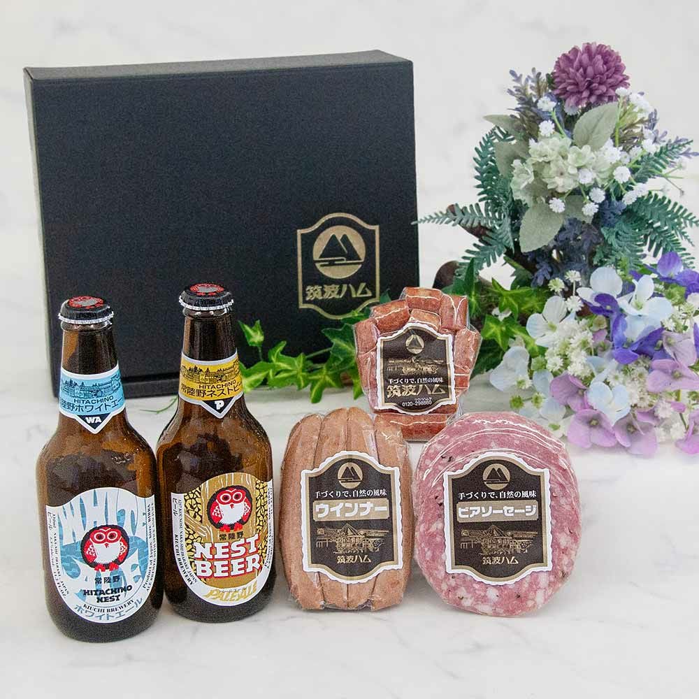 常陸野ネストビール ギフト セット すいしょう | 筑波ハムオンライン