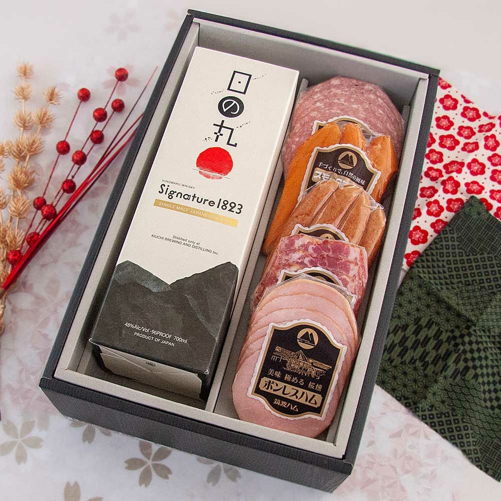 日の丸ウィスキー Signature 1823 バラエティーギフトセット | 筑波