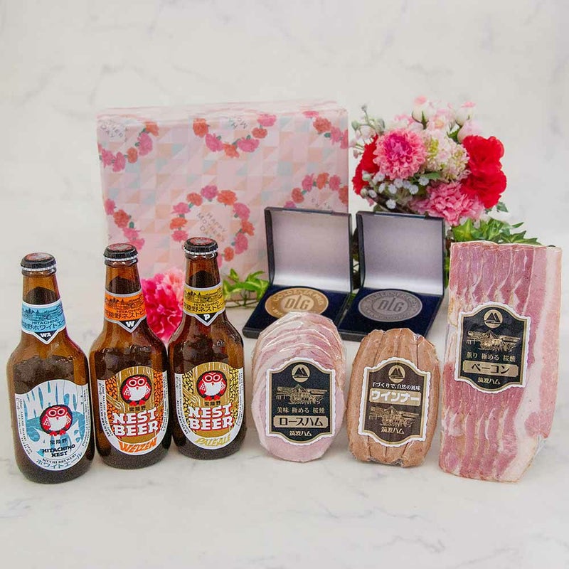 母の日 DLG受賞と常陸野ネストビールギフトセット こくよう