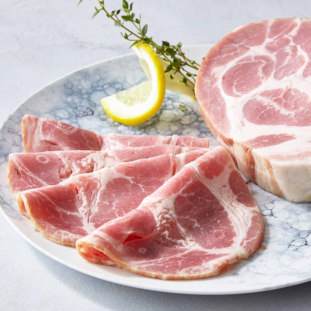 肩ロースハム 厚切り 250g | 筑波ハムオンラインショップ | 肩ロースハム