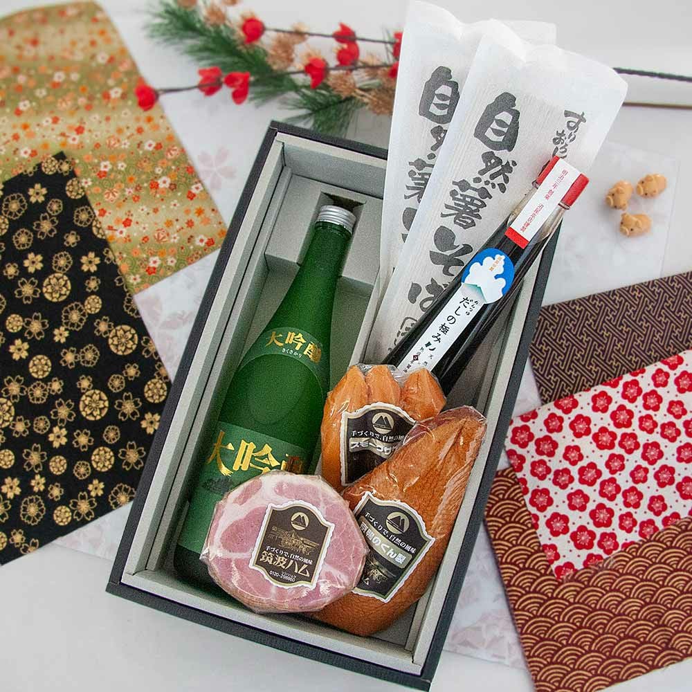 常陸野シングルグレーン 桜の薫りが広がる ギフトセット | 筑波ハム