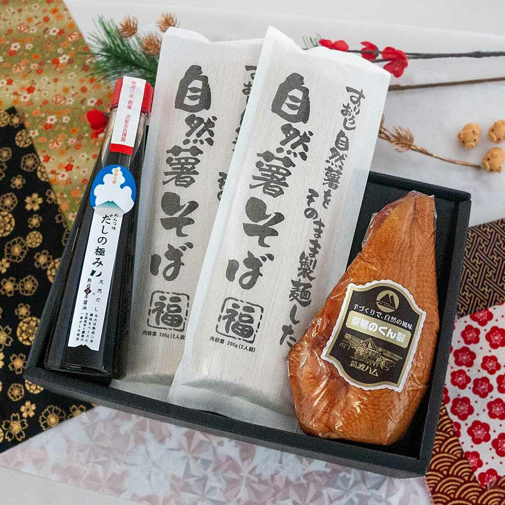 冬のぬくもり鴨そばギフトセット | 筑波ハムオンラインショップ | 蕎麦